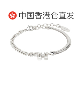 香港直邮off-white 男士 Double Arrow 手链 OMOA10RC99MET001