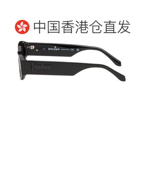 1h可退 香港直邮Palm Angels 棕榈天使 男士 黑色 Hector 太阳镜