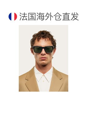 自营欧洲直邮Ferragamo菲拉格慕 男士黑色醋酸纤维太阳镜