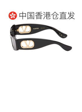 1h可退 香港直邮valentino 华伦天奴 女士 黑色 Rectangular Acet