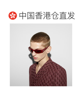 香港直邮Gucci 长方形镜框太阳镜 803657J0740古驰配饰