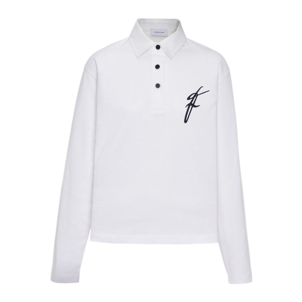 1h可退 香港直邮Salvatore Ferragamo 长袖Polo衫 112666,淘宝优惠券,粉丝福利购,淘宝优惠卷