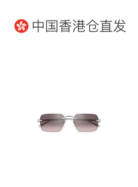 1h可退 香港直邮Gucci 古驰 男士 眼镜无框矩形太阳镜 GG2154S