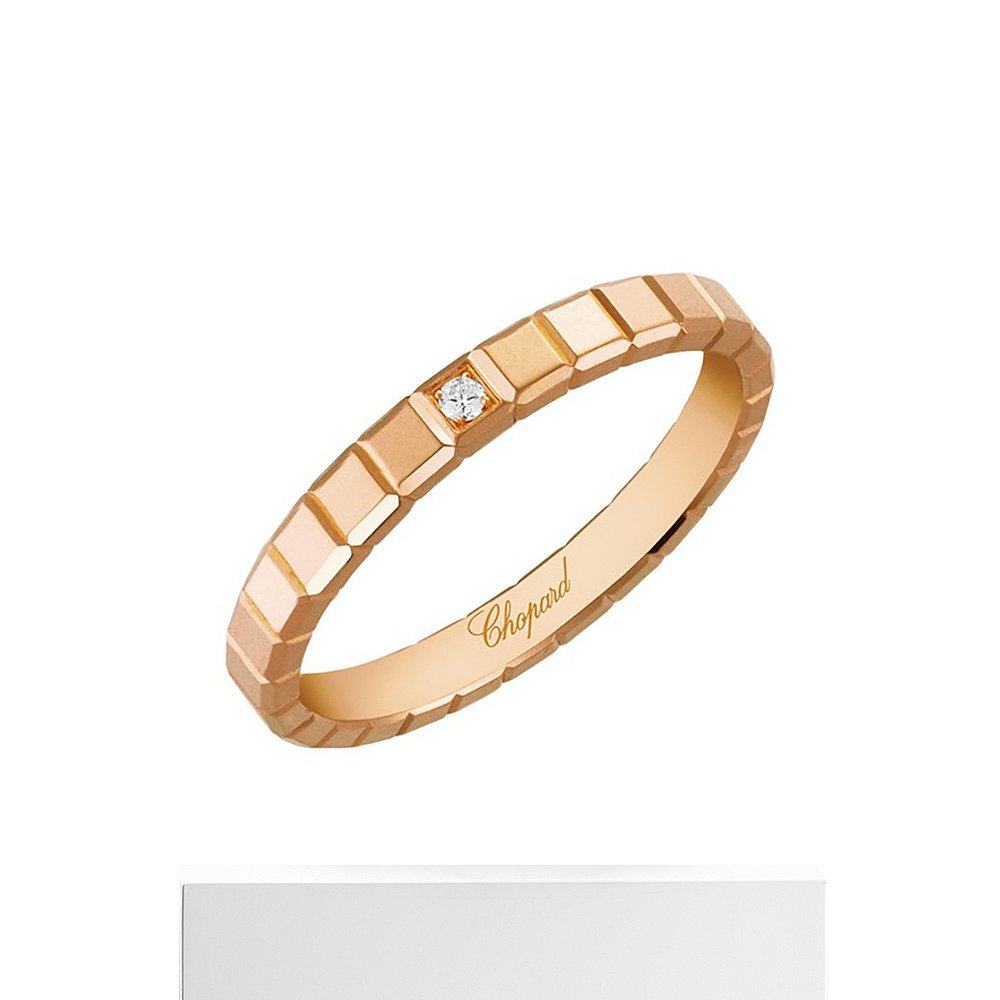 欧洲直邮chopard /萧邦镶钻戒指 天猫国际探物欧洲戒指/指环