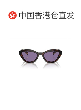 香港直邮PRADA 女士太阳镜 PRA02S17N50B AW2025 紫色 几何太阳镜