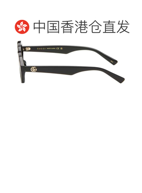1h可退 香港直邮Gucci 古驰 女士 黑色 Simple Fit 太阳镜 GG2178