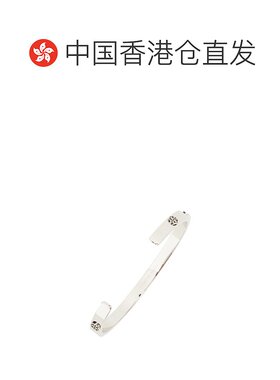 1h可退 香港直邮Tory Burch 托里 伯奇 女士 银色金属手链 171655