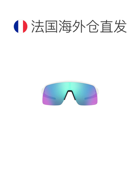 自营欧洲直邮Oakley Sutro Lite男女同款哑光白色蓝宝石色镜面太