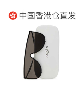 香港直邮alaia 女士 黑色金属太阳眼镜 AA0094S001099