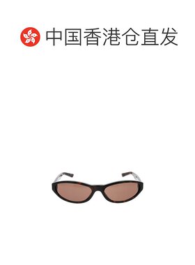 1h可退 香港直邮Balenciaga 巴黎世家 女士 椭圆框太阳镜 BB0007S
