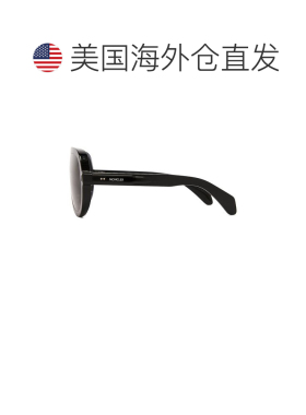 香港直邮Moncler 盟可睐 男士 Sunsette 飞行员太阳眼镜 80562628