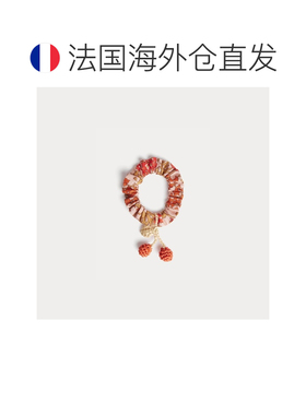 自营欧洲直邮Bonpoint小樱桃 女孩粉色/红色/多色有机棉拉菲草樱