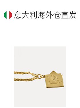 欧洲直邮VIVIENNE WESTWOOD西太后新品情人节信封双链吊坠项链