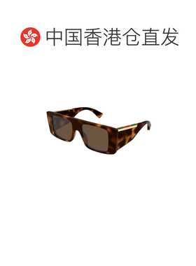 香港直邮GUCCI 男士太阳镜 GG1888S002 CO 棕色 矩形太阳镜