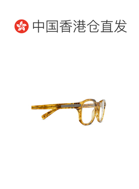 1h可退 香港直邮Zegna 条纹长方形眼镜 EZ5293
