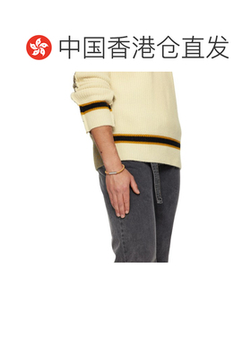 香港直邮Marni 玛尼 男士 粉色 & 黄色编织手环 BRZB0013A0P3000