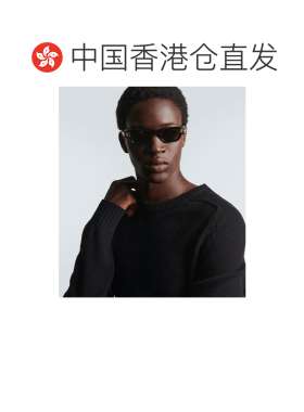 1h可退 香港直邮Bottega Veneta 葆蝶家 男士 Bolt 矩形太阳眼镜