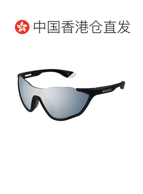 香港直邮Gucci 古驰 男士 黑色太阳镜 GG2018S001BLACKBLACKSILVE