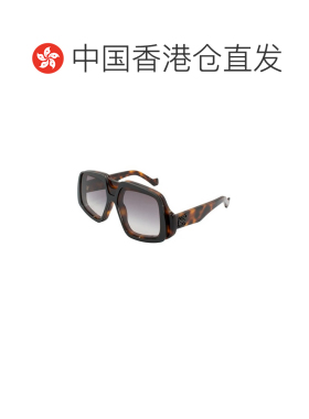 香港直邮LOEWE 女士太阳镜 LW40194I52B SS2026 褐色 全框太阳镜