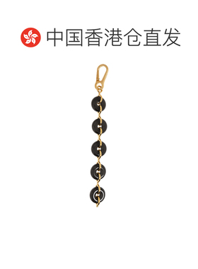香港直邮LOEWE 女士项链 C564T03X021206 AW2025 黑色 甜甜圈链条