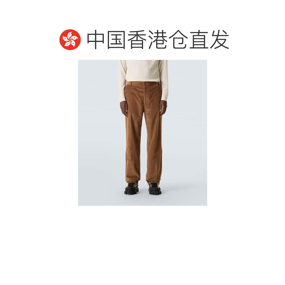 香港直邮Moncler 盟可睐 男士 Edit 棉质灯芯绒直筒长裤裤子男装,淘宝优惠券,粉丝福利购,淘宝优惠卷