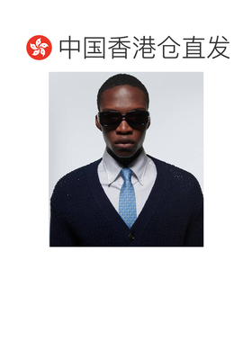 1h可退 香港直邮Gucci 古驰 男士 双G矩形太阳眼镜 000919