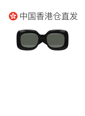 1h可退 香港直邮Gucci 古驰 女士 几何框太阳镜 GG1695S black黑