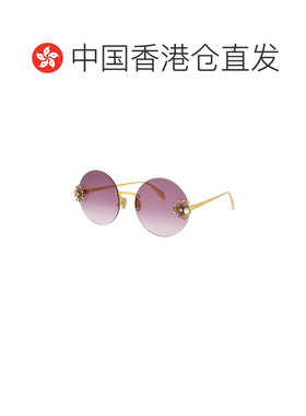 香港直邮ALEXANDER MCQUEEN 女士太阳镜 AM0207S003 AW2025