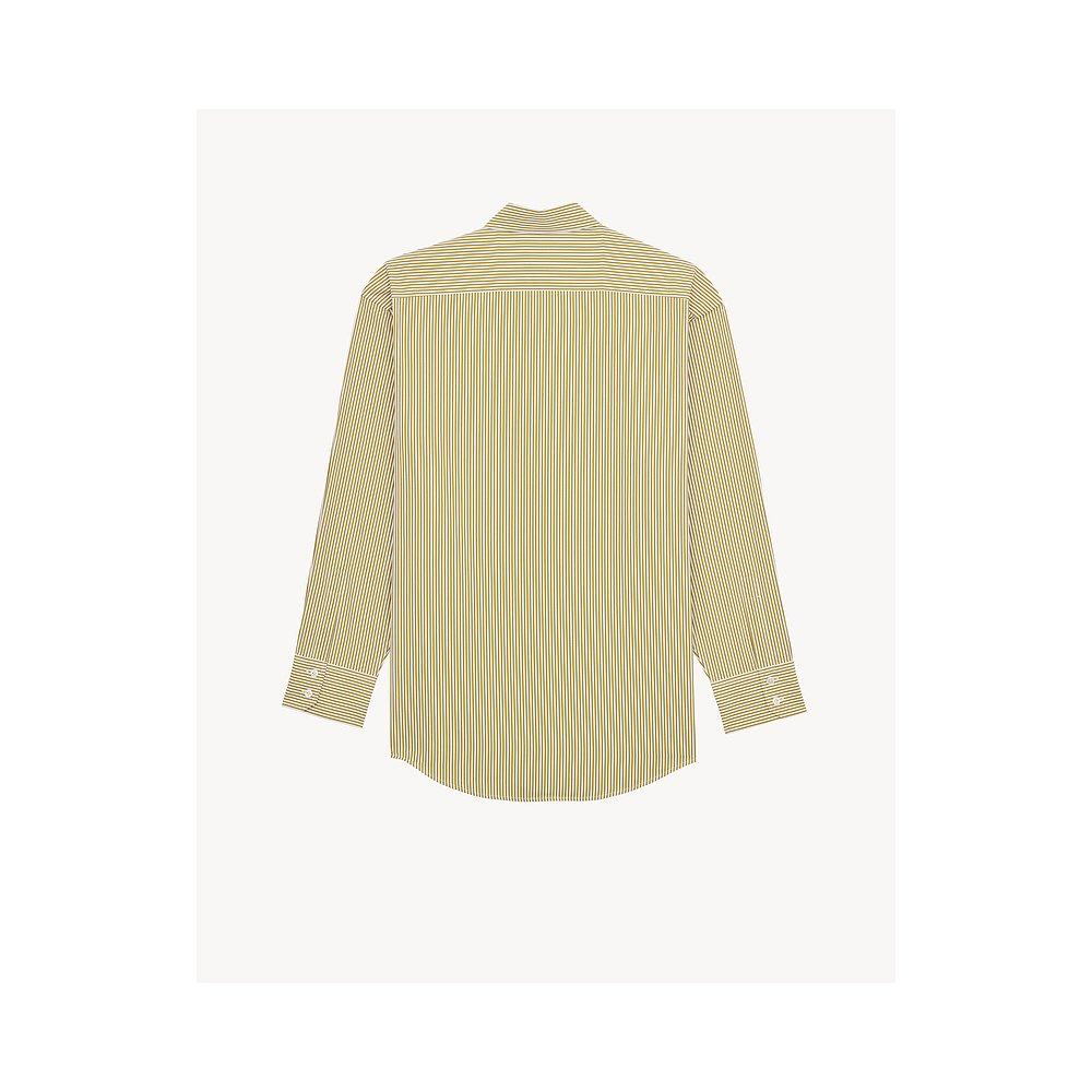 1h可退 香港直邮Saint Laurent CASSANDRE 条纹衬衫 865483Y260D,淘宝优惠券,粉丝福利购,淘宝优惠卷