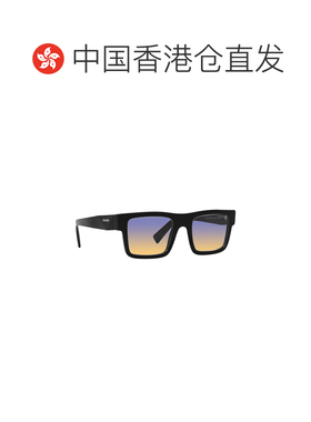 1h可退 香港直邮PRADA 男士太阳镜 PR19WS1AB06Z AW2025 黑色 徽