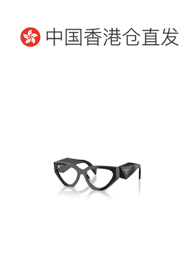 香港直邮PRADA 女士眼镜 PRC07V16K1O1 AW2025 灰色 全框平光镜