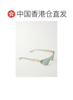 香港直邮Bottega Veneta 葆蝶家 女士 Curvy 猫眼醋纤太阳眼镜 BV