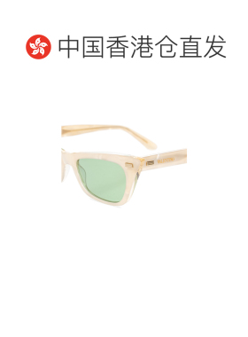 香港直邮VALENTINO 女士眼镜 VLS176A510 AW2025 绿色 全框太阳镜