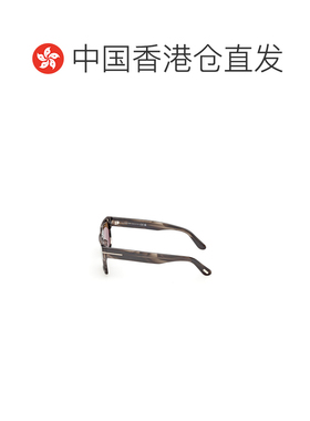 Tom Ford 方框玳瑁纹醋酸板材配饰太阳镜 FT1337