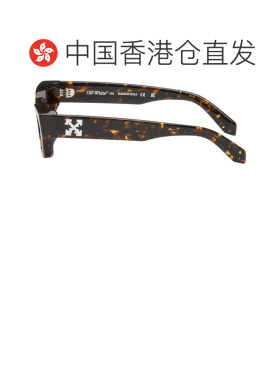 香港直邮off-white 男士 棕色 Honolulu 太阳镜 OW10506064546064