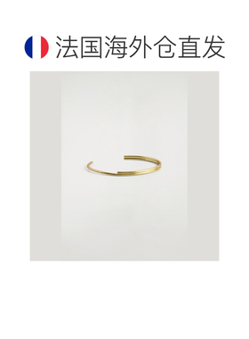 自营欧洲直邮COS 女士金色黄铜叠层效果臂环