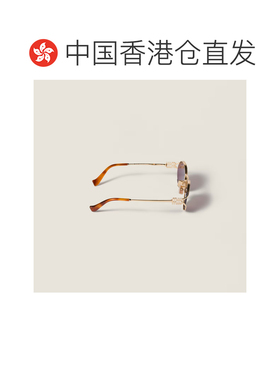 1h可退 Miu Miu 徽标太阳镜 SMU52YE5AKC054