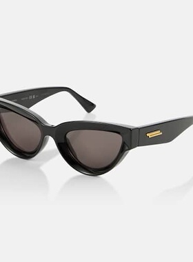 1h可退 香港直邮Bottega Veneta 葆蝶家 女士 猫眼太阳眼镜