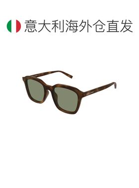 1h可退 欧洲直邮SAINT LAURENT 男士眼镜 SL457008 CO 绿色 SL 45