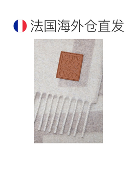 自营欧洲直邮LOEWE罗意威 女士浅灰色/石色羊绒提【付后1h可退】