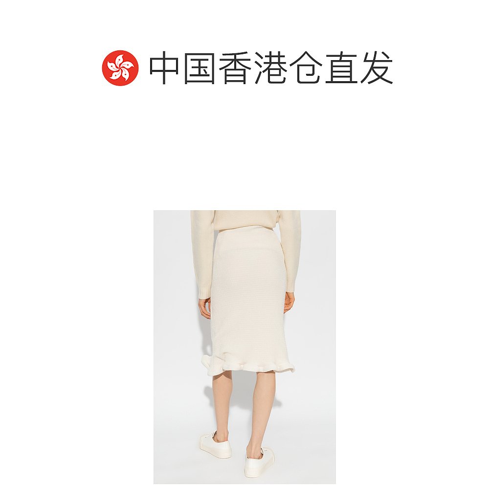 香港直邮Jil Sander 松紧腰半身裙 J02MA0122-J74450 - 图1