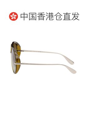 香港直邮Bottega Veneta 葆蝶家 女士 卡其色 Classic 飞行员太阳