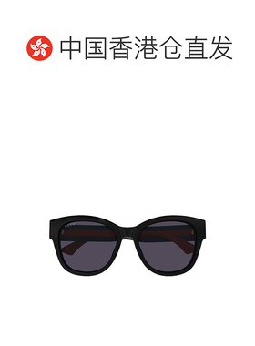 1h可退 香港直邮Gucci 古驰 女士 眼鏡圓框太陽眼鏡 GG1866SK004