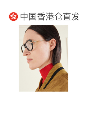 香港直邮LOEWE 罗意威 女士 窄款飞行员醋纤太阳眼镜 LW50112Iop