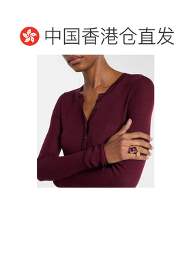 1h可退 香港直邮Chloe 蔻依 女士 Soul 花朵精饰戒指 metal金属色