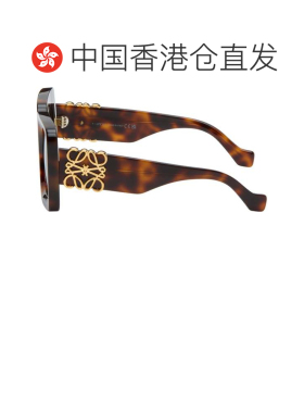 1h可退 香港直邮LOEWE 罗意威 男士 棕色 Beveled Square Maxi An