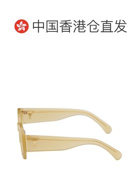 香港直邮Ami Paris 男士 黄色 Classical Ami de Coeur 太阳镜 UG