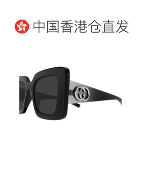 1h可退 香港直邮Gucci 古驰 女士 GG2025S 001 太阳镜 GG2025S