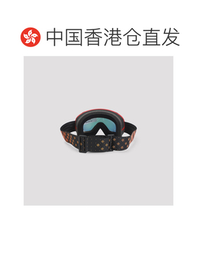 1h可退 香港直邮Casablanca 男士 红色橙色醋纤滑雪护目镜 AAW25E
