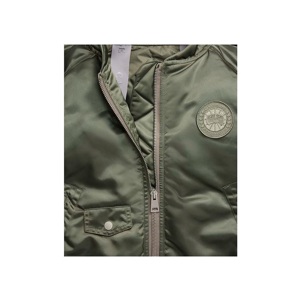 香港直邮Canada Goose Jade 飞行员夹克 4904WT羽绒 - 图0